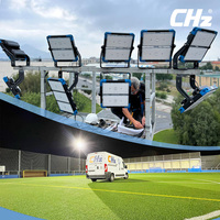 Projecteur LED de stade CHZ 600W/1200W en alliage d'aluminium IP66 pour la diffusion sportive en haute définition