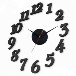 3D Acrylic <b>Wall</b> <b>Clock</b> DIY Frameless Digital <b>Clock</b> Mirror <b>Wall</b> Sticker Mute <b>Clock</b> for Living Room Bedroom <b>Decoration</b> - Product Image 1