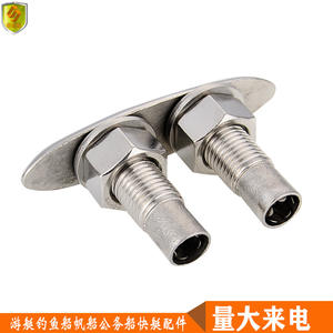 Bouée de tirage à double couche de 6 pouces en acier inoxydable neuf avec crochet pour yachts et bateaux de pêche à usage maritime - Product Image 3