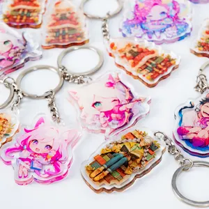 Factory Direct Wholesale Custom Acrylic Keychains