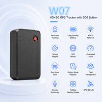 Pelacak GPS OEM ODM Buatan Khusus W07 4G 2G GPRS GSM Nirkabel SOS Tahan Air Magnet Kuat Pelacakan Armada Truk Kompatibel PC