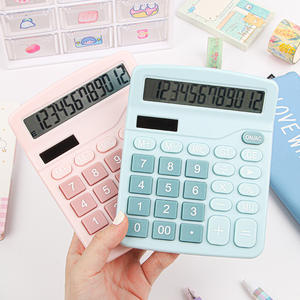 <span class=keywords><strong>Calculatrice</strong></span> solaire, <span class=keywords><strong>calculatrice</strong></span> de bureau à double alimentation, <span class=keywords><strong>calculatrice</strong></span> mignonne pour étudiants - Product Image 2