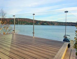 Lan can kính không khung kính cường lực 12mm cho hàng rào và ban công - Product Image 4