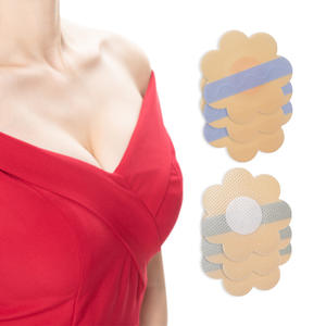 Pétales de poitrine en gel de silicone jetables pour femmes, pour robes de mariée, invisibles, sans couture, anti-exposition, anti-protrusion des mamelons, fins - Product Image 3