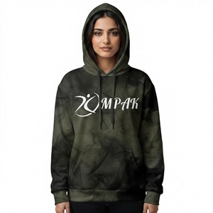 เสื้อฮู้ดดี้โอเวอร์ไซส์พรีเมียมสำหรับฤดูหนาว แบบยูนิเซ็กซ์ พร้อมลายปักและลายพิมพ์แบบซับลิเมชั่นทั่วตัว สำหรับแบรนด์แฟชั่นสตรีท - Product Image 1