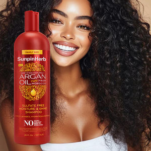 Champú de Aceite de Argán Sin Sulfatos Creme of Nature para Cabello Rizado Natural, Hidratación y Brillo - Product Image 1