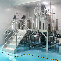 Machine à émulsionner à cisaillement élevé pour la production de crème cosmétique