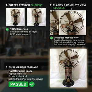 Ventilateur de table en métal à vapeur ALFA-NAUTICAL, fonctionnant au kérosène, fait main, objet de collection, pour exposition muséale et activités promotionnelles - Product Image 1
