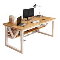 Nouveau grand bureau d'ordinateur de bureau simple bureau moderne ensemble de bureau et chaise ménage chambre bureau d'ordinateur portable