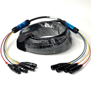 Cavo Microfonico Multicore a 4 Vie in PVC con Conduttore in Rame, Cavo Snake per Mixer, Amplificatore di Potenza, Cavo Segnale Multicanale - Product Image 3