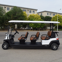 Voiturette de golf électrique de luxe à 4 places avec batterie au lithium CE, moteur AC 5KW, couleur personnalisable, buggy de golf à vendre