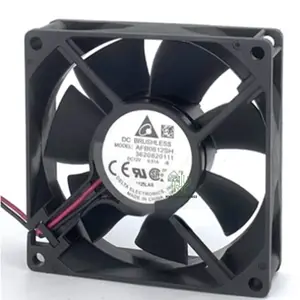 PengYing IC For Delta DELTA AFB0812SH 8025 12V 0.51A high air volume chassis double ball cooling fan