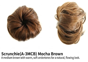 Chignon synthétique coréen pour femme, extension de chignon élastique, postiche pour chignon ou coiffure relevée (A-3) - Product Image 5
