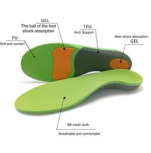 Produsen Lengkungan Dukungan Insole Kenyamanan Lengkungan Tinggi Panjang Penuh Orthotic Over <span class=keywords><strong>Pronation</strong></span> Lengkungan Jatuh Kaki Datar Sol Ortopedi - Product Image 3