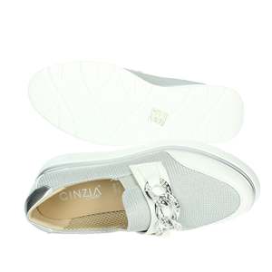 Mocassins Cinzia Soft pour femme CI1022 gris, chaussures décontractées à enfiler - Product Image 6