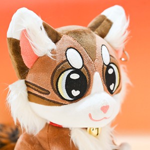 Peluche <span class=keywords><strong>chaton</strong></span> personnalisée OEM ODM à faible MOQ, adorable et moelleuse, pour cadeau d'enfant et mascotte promotionnelle - Product Image 3