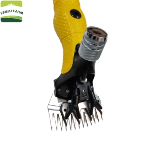 Tondeuses <span class=keywords><strong>à</strong></span> <span class=keywords><strong>laine</strong></span> électriques professionnelles, lames en acier inoxydable, puissance 500W, nouvelle construction en plastique et métal pour l'usage sur les moutons et les chèvres - Product Image 3