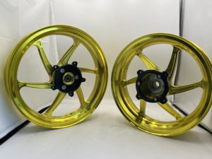 Jantes en aluminium usinées CNC pour Honda ADV350 - 142.75J Avant/133.5J Arrière, résistantes aux températures tropicales, jantes personnalisées - Product Image 4