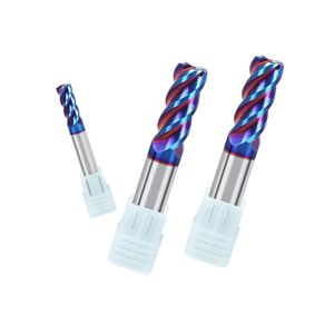 Fraise à rayonner en carbure de tungstène à 4 dents pour machine-outil CNC, HRC55 HRC65, pour arrondissement de coins - Product Image 3