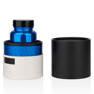 Aanpassen Kleur 60cc 75cc 120cc 150cc 200cc 300cc 500cc Glossy Blauw Glas Capsule Geneeskunde Pil Glazen Fles Met Doos - Product Image 2