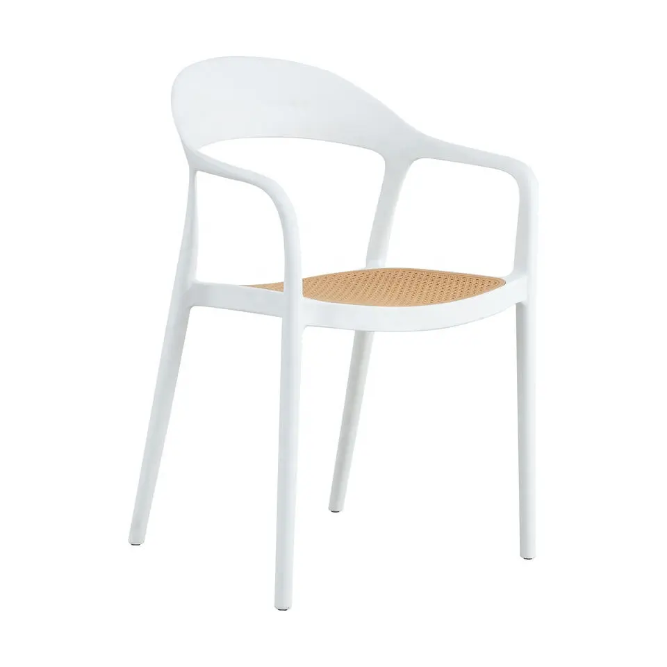 Silla plegable de plástico de alta resistencia, asiento plegable para comedor, cafetería, piscina, salón, venta al por mayor