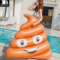 Flotteur gonflable pour piscine, grand poope, pour lac, plage, enfants, filles et tout-petits, amusant, amusant, d'été, pour fête