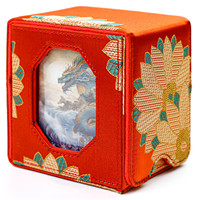 Boîte de rangement de cartes à collectionner personnalisée de haute qualité pour MTG TCG Card Deck Box 100 + LOGO personnalisé Brocade Deck Box Factory