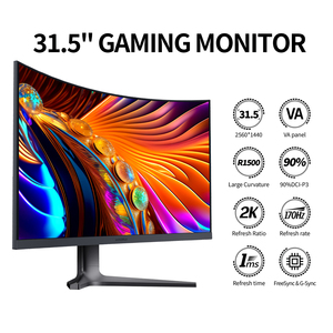 Koorui 32-inch Cong 170Hz <span class=keywords><strong>1440p</strong></span> 2K chơi game màn hình bán buôn giá Độ phân giải cao cho game thủ - Product Image 5