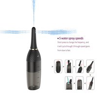 GINYA New Adult Anal Cleaner Automatic Enema Cleaning Container Outil de nettoyage vaginal Anal Douche Lavement Seringue pour femmes