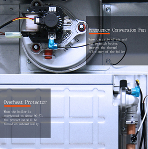 ROC新著名的中国水泵壁挂式天然气锅炉即时热水房加热热水器家用 - Product Image 6