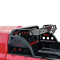 Marchepied Latéral 4x4 en Acier Carbone Sport, Vente Chaude pour Camionnette Adaptée aux Gardes Forestiers + Mitsubishi Triton Nissan Hilux Tacoma