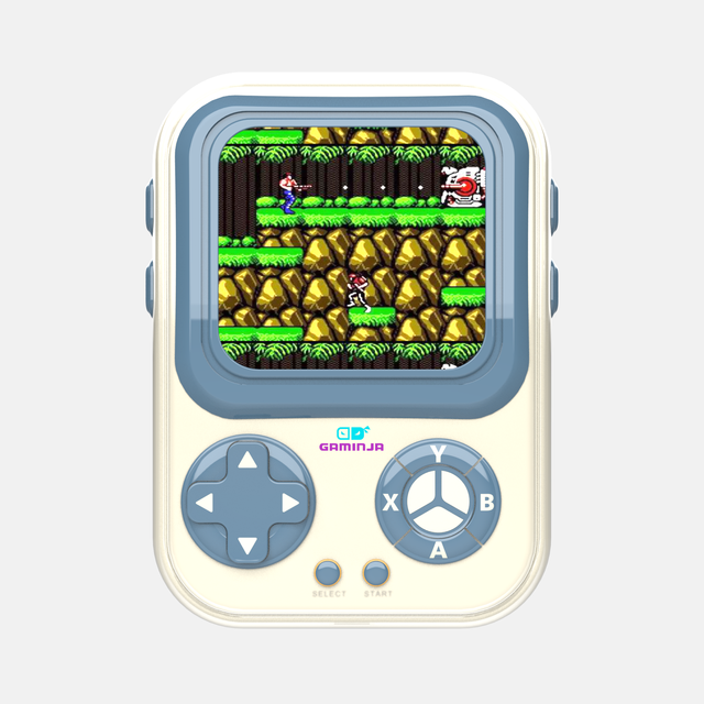 8 Bit Classic Game, Game QTY 400 Support AV Cable Connect with TV Support 1 Player or 2 Players Handheld Game Player