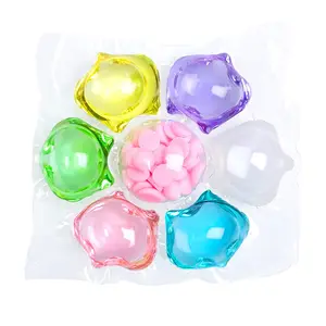 7 In 1 Custom Laundry Pods Detergent Beads Laundry Pods With Fragrance Booster Beads 10g Bitter Pod Child Safe