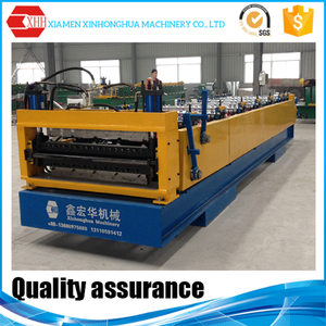 XHH YX840-900 골판지 프라임 품질 더블 레이어 수동 타일 철 컬러 강판 만드는 지붕 성형 기계 - Product Image 4