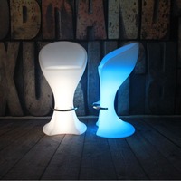Bateau empilable lumineux en plastique rotomoulé moderne pour enfants, avec batterie rechargeable, idéal pour les aires de jeux intérieures et les parcs aquatiques