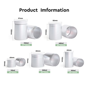 Eco-friendly Aluminium Supplements Tin <b>Container</b> Probiotic Capsule Cans Vitamin Bottle Packaging Metal Capsule Jar - Product Image 4