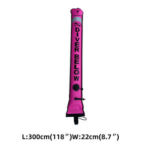Boyas de Señalización de Superficie para Buceo, Alerta de Buceo, Buzo Abajo, Equipo de Seguridad para Buceo, Visibilidad Colorida, Seguridad, Inflable, SMB - Product Image 4