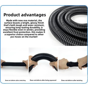<span class=keywords><strong>Tuyau</strong></span> d'aspirateur industriel ondulé à paroi simple fileté 25x32mm, pour usage domestique et salle de bain, fourni directement par l'usine - Product Image 4