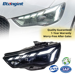อุปกรณ์ตกแต่งไฟหน้ารถ LED, เหมาะสำหรับระบบไฟรถยนต์ <span class=keywords><strong>Audi</strong></span> 13-16ชุดประกอบไฟหน้า A3โมเดล RS แบบดัดแปลง - Product Image 2