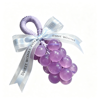 Savon parfumé transparent en forme de grappe de raisin, macaron, couleurs vives, boîte cadeau pour invités de mariage, vente en gros disponible