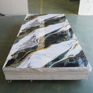 Небьющаяся, УФ-стойкая, экологичная, водонепроницаемая ПВХ-панель оптом с услугой резки для мебели - Product Image 5