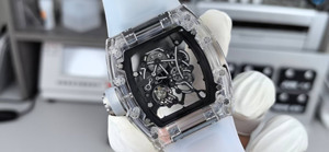 The 2026 Oem logo Best-selling Transparent Crystal <b>Skeleton</b> 055 <b>Automatic</b> Mechanical Tourbillon <b>Watch</b> - Product Image 5