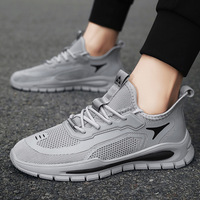 Chaussures à lacets pour hommes 2026 – Été, décontractées, respirantes, en maille, semelle extérieure en PVC de haute qualité, rehaussantes, pour le sport et la course