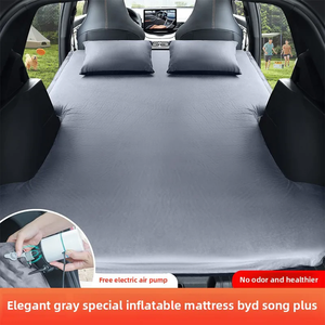 Matelas gonflable <span class=keywords><strong>de</strong></span> voyage pour voiture BYD Song Plus Song Pro, matelas gonflable en tissu suédé pour le camping, pour BYD Song Pro - Product Image 5