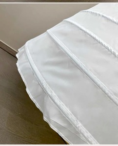 QUEENSGOWN nouvelle robe de bal jupon Super grand 8 cerceaux réglable Crinolineing sous-jupe pour robe de mariée - Product Image 3