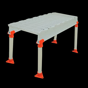 Planche anti-fuite pour poulets de 1,2 m, durable, pour poulets, canards, oies, <span class=keywords><strong>poulailler</strong></span>, coussin anti-fuite, filet en plastique, plancher à lattes - Product Image 2