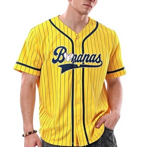 Nouveaux maillots de baseball personnalisés en gros avec logo, sublimation, séchage rapide, respirants, broderie - Product Image 5