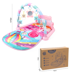Tapis d'activités pour bébés avec musique de <span class=keywords><strong>berceuse</strong></span>, tapis de <span class=keywords><strong>piano</strong></span> pour bébés, jouets pour ramper - Product Image 3