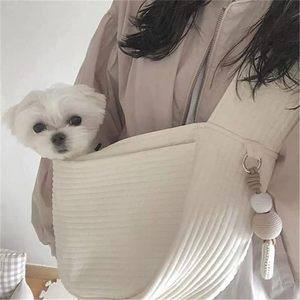Borsa da Trasporto Portatile Pieghevole Qiqu per Cani e Gatti, Borsa a Tracolla da Viaggio per Animali Domestici con Tasche - Product Image 1