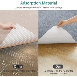 Alfombrillas de silla de escritorio para juegos de ordenador, tapete de silla de oficina para suelo de madera dura, alfombra de área de puerta, antideslizante, autoadhesivo - Product Image 2